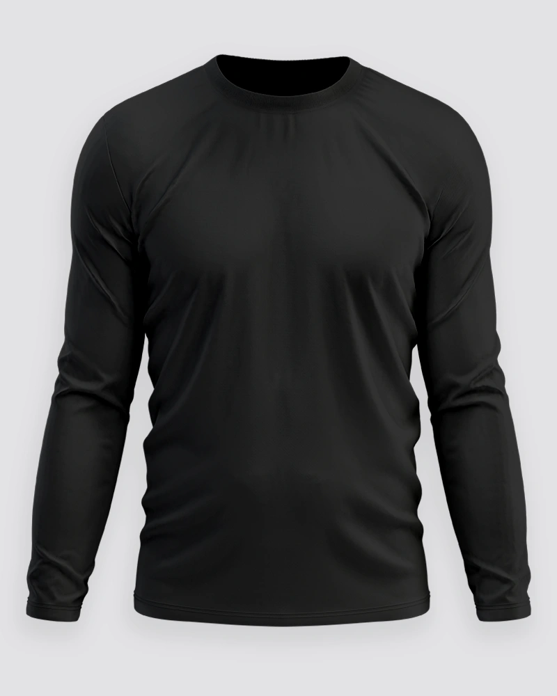 Black Full Sleeve T-Shirts Black Full Sleeve T-Shirts