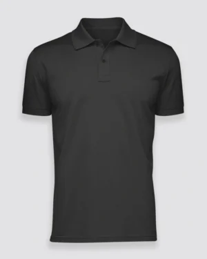 Black Polo T-Shirt