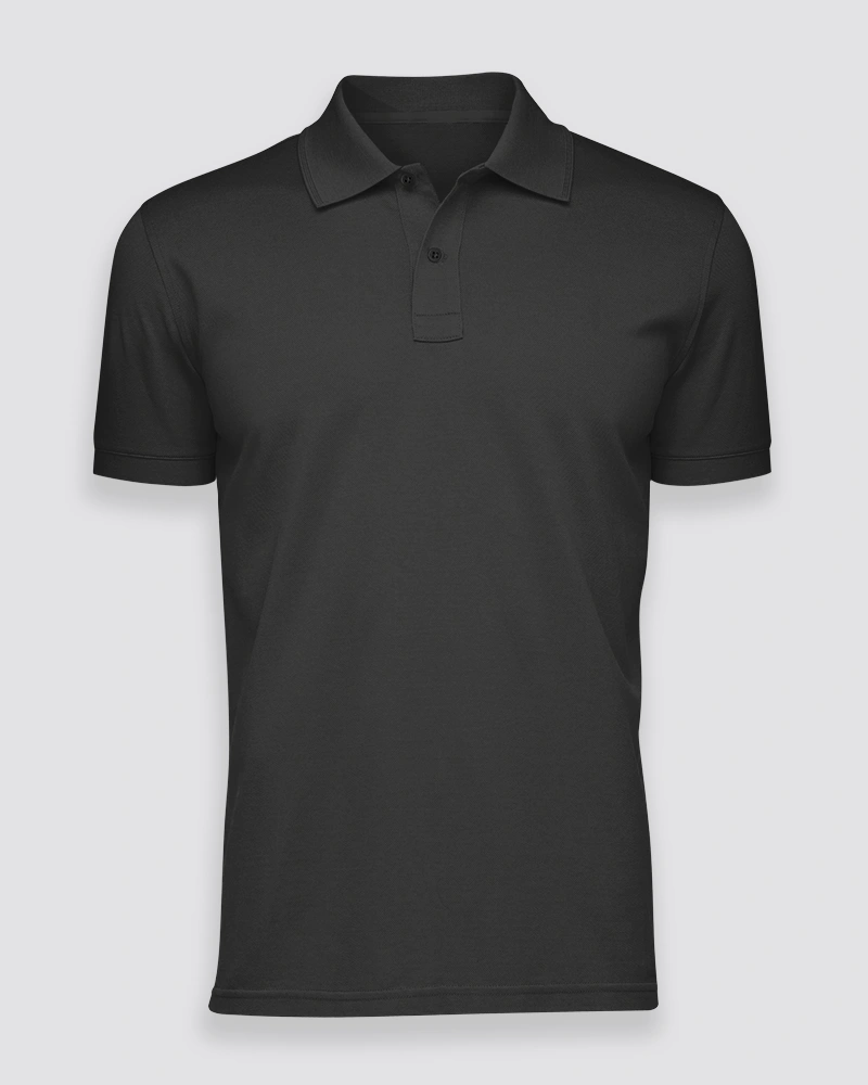 Black Polo T-Shirt Black Polo T-Shirt