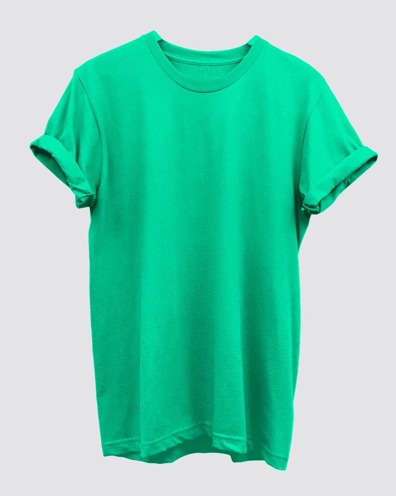 Flag Green Plain T-Shirt for Men Flag Green Plain T-Shirt for Men