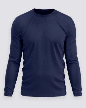 Navy Blue Full Sleeve T-Shirts