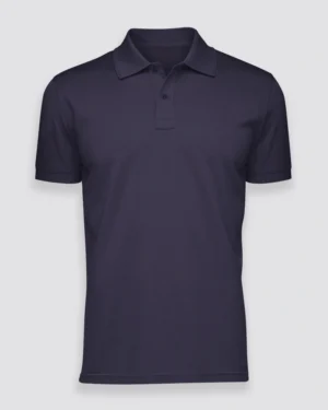 Navy Blue Polo T-Shirt
