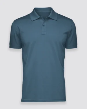 Petrol Blue Polo T-Shirt