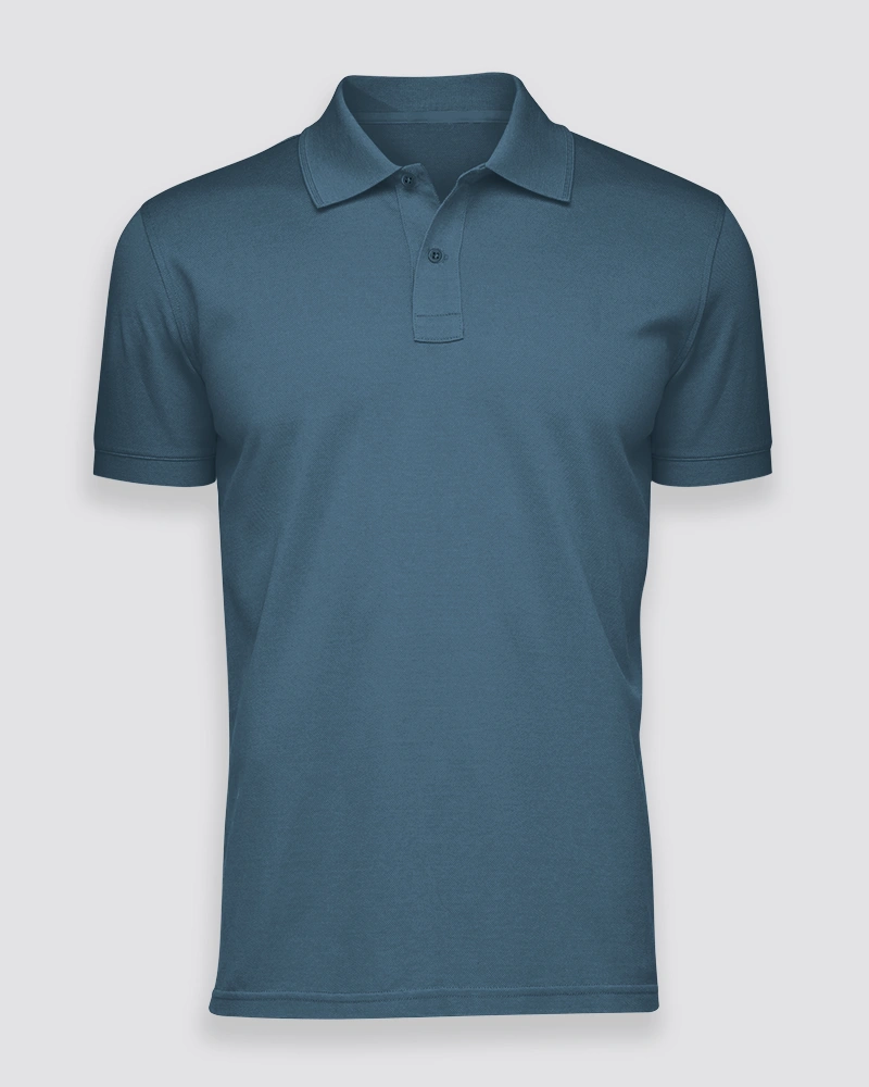 Petrol Blue Polo T-Shirt Petrol Blue Polo T-Shirt