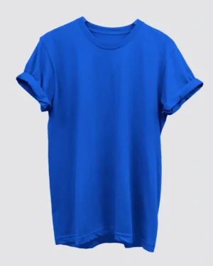Royal Blue Plain T-Shirt for Men