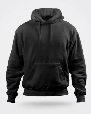 Unisex Black Hoodie