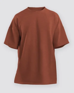 Unisex Coral Oversized T-Shirt