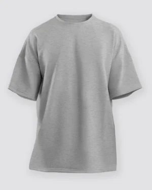 Unisex Grey Oversized T-Shirt