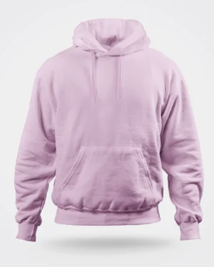 Unisex Light Pink Hoodie