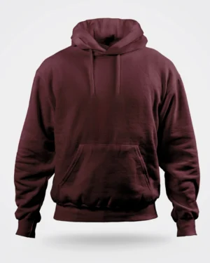 Unisex Maroon Hoodie