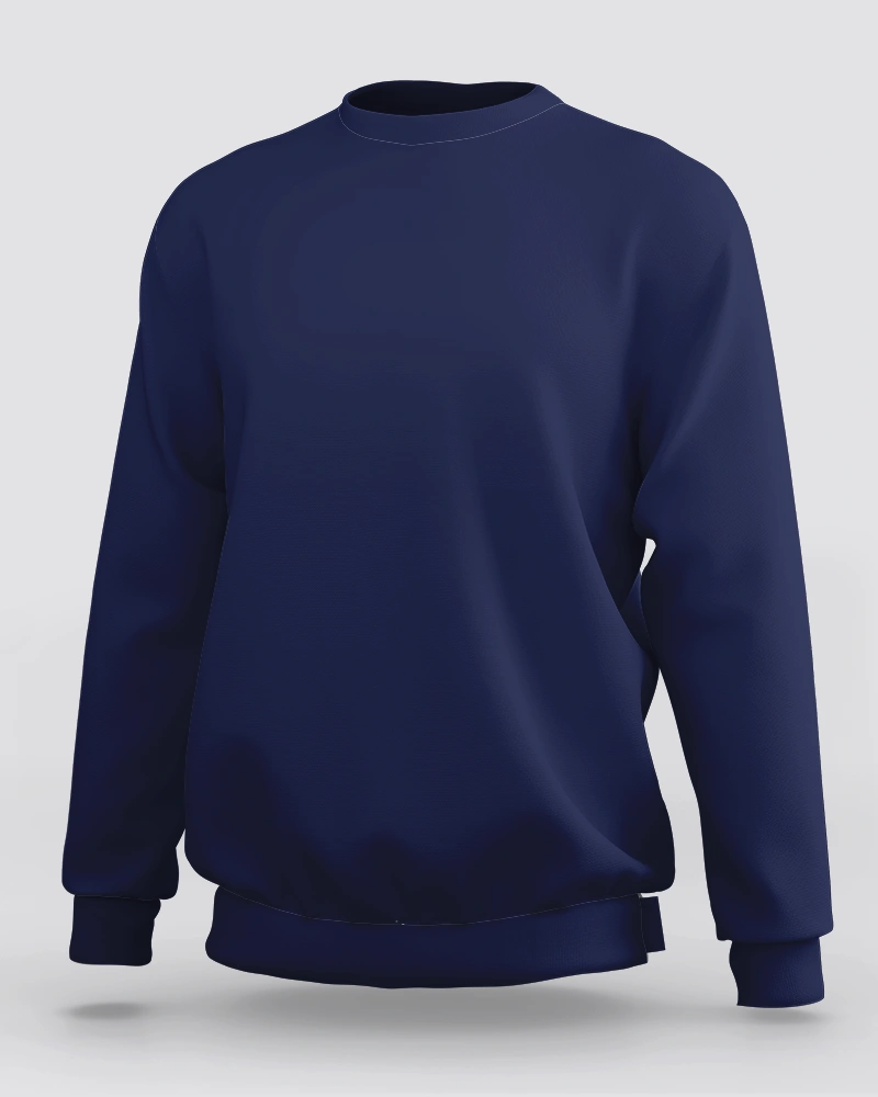 Unisex Navy Blue Sweatshirt Unisex Navy Blue Sweatshirt