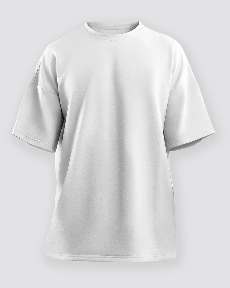 Unisex White Oversized T-Shirt Unisex White Oversized T-Shirt