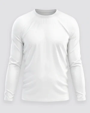White Full Sleeve T-Shirts
