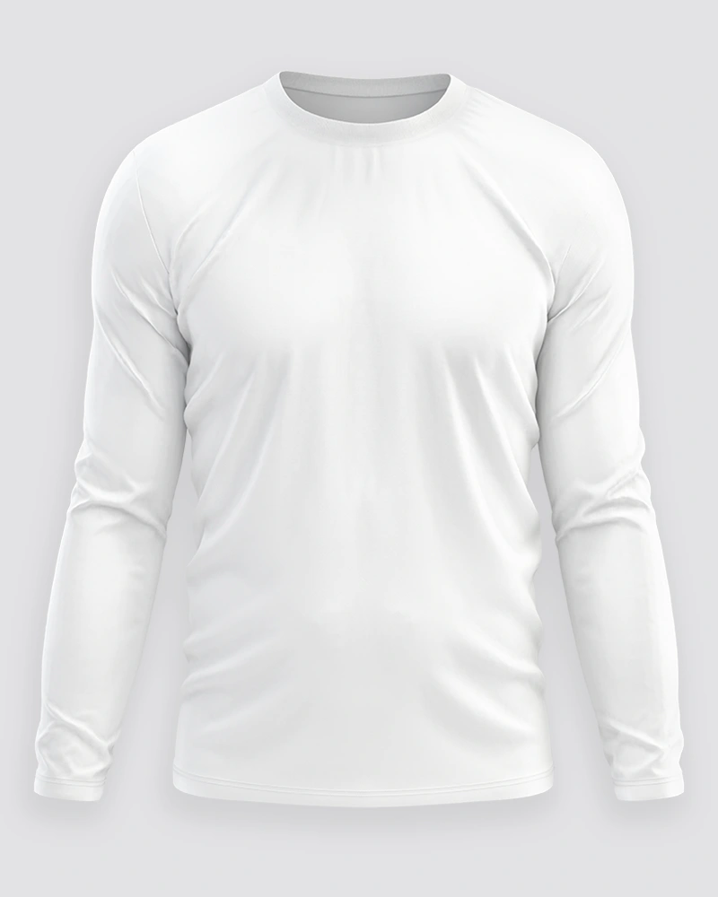 White Full Sleeve T-Shirts White Full Sleeve T-Shirts