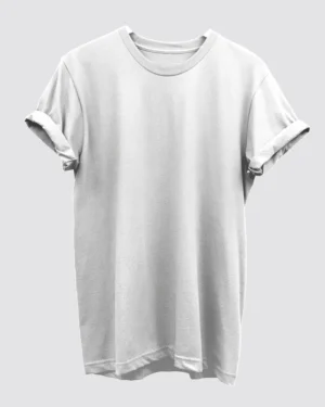 White Plain T-Shirt for Men